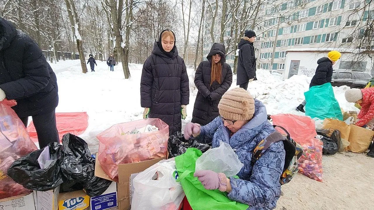Экологическая акция по раздельному сбору отходов прошла в подмосковном Видном