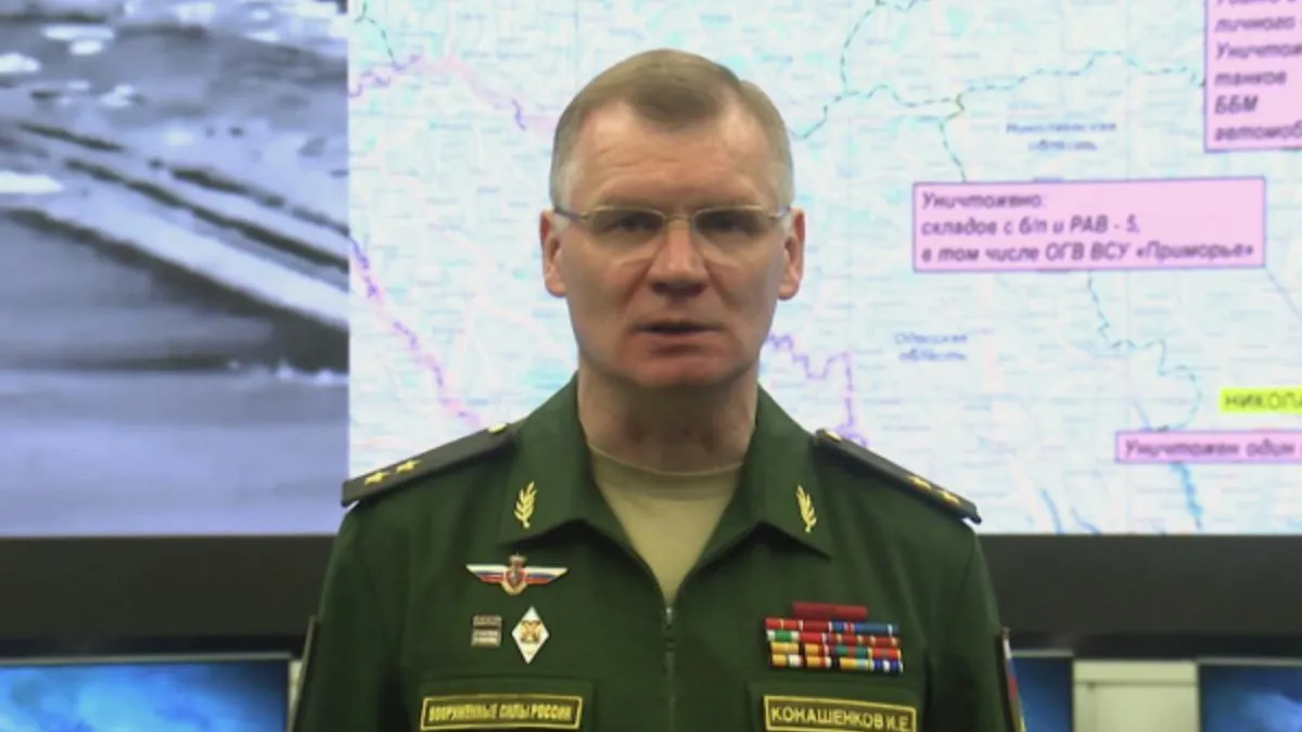 Российские войска нанесли удар по центру принятия решений на Украине