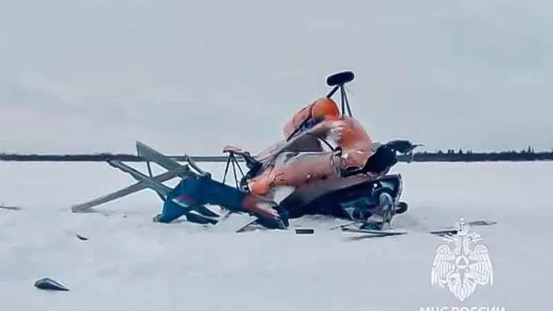 Стали известны подробности крушения вертолета под Мурманском
