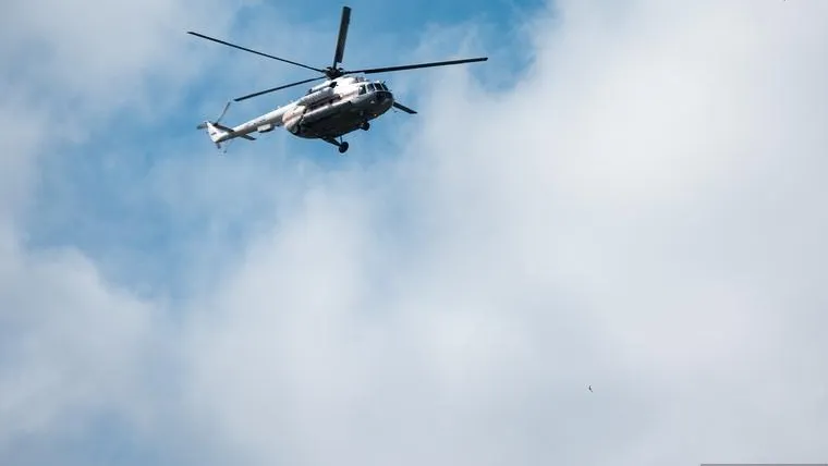 В Вологодской области в реку упал вертолет