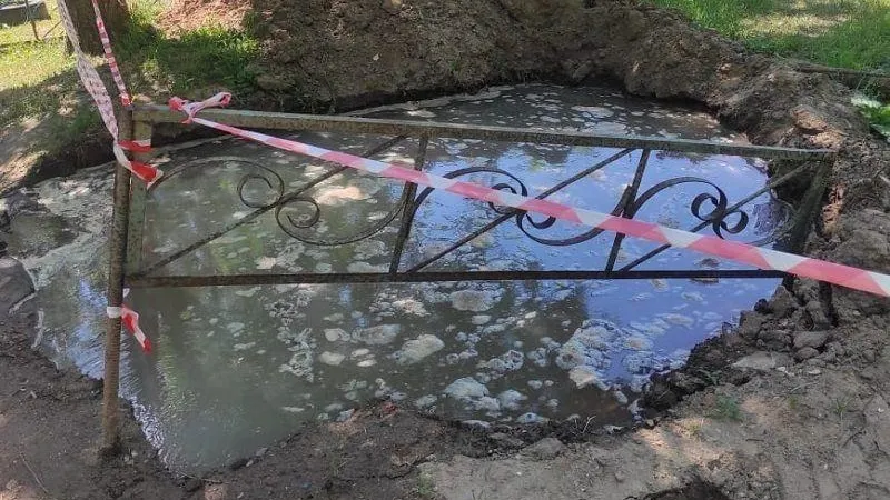 «Термальные источники» обнаружили во дворе жилого дома в Солнечногорске