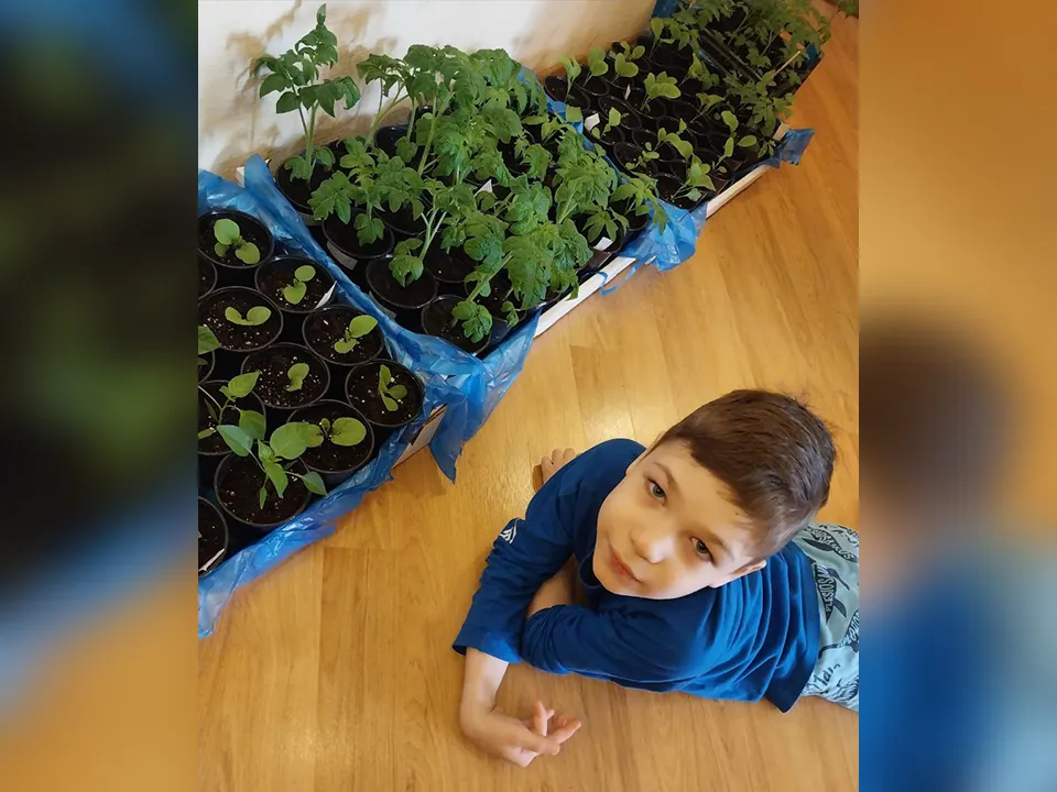 Житель Краснознаменска Федя Инякин. Фото: личный архив Юлии Инякиной