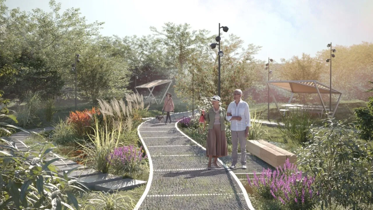 В рамках благоустройства проведут работы по укреплению береговой линии Чкаловского озера. Проект:&nbsp;администрации г.о. Щелково