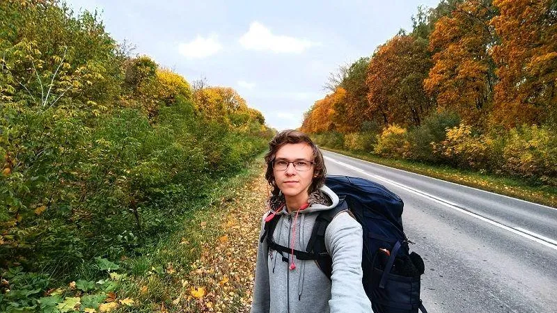 Путешественник прошел пешком через все Подмосковье