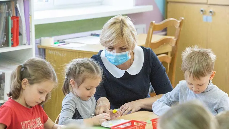 Дежурные группы продолжают свою работу в детских садах Подольска