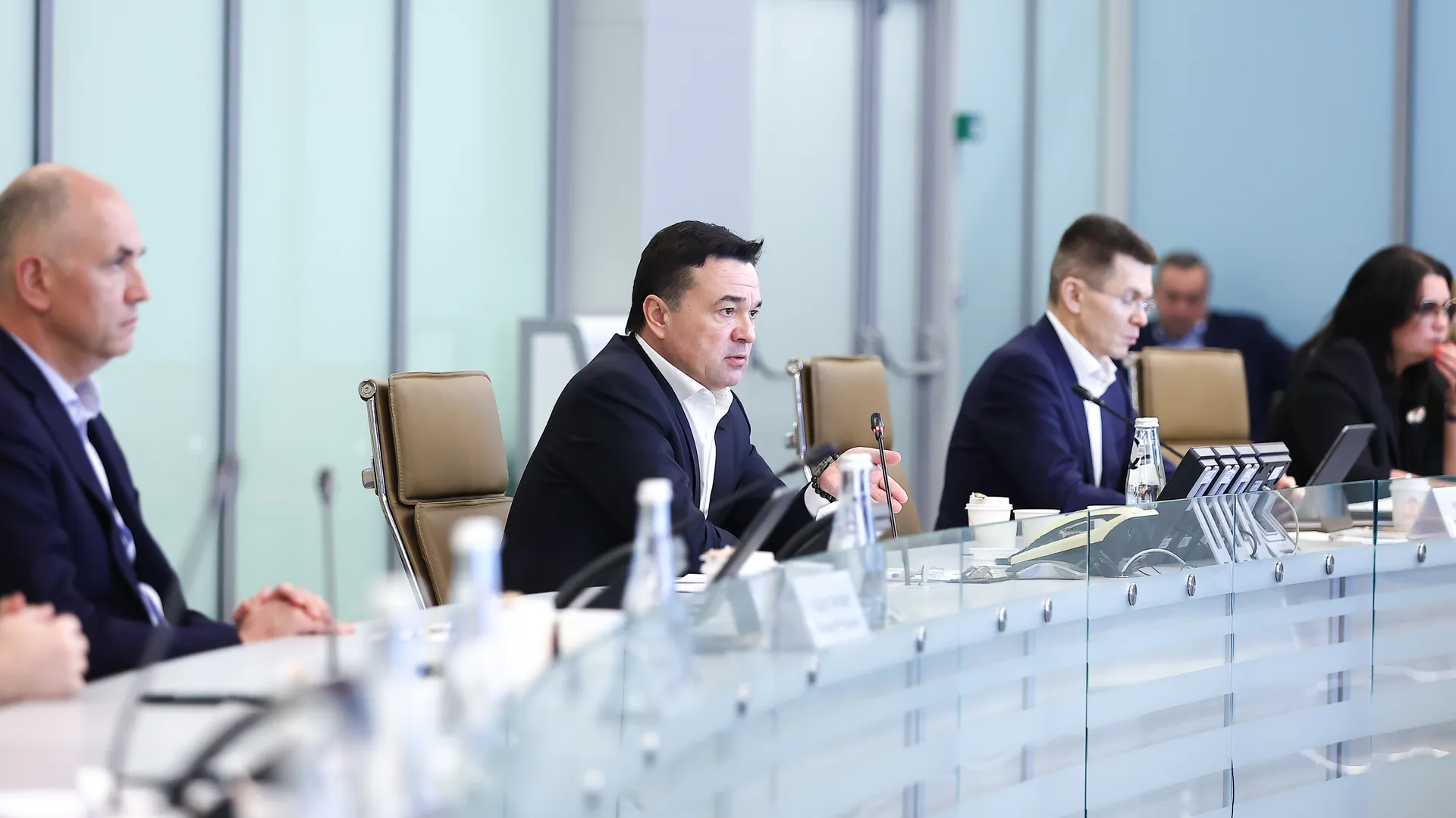 Еженедельное совещание Губернатора Подмосковья с областным правительством и главами муниципалитетов