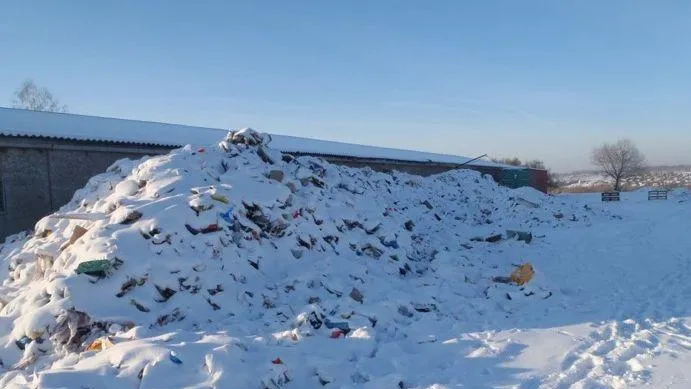 Свалку в 500 кубометров уничтожили в Кашире
