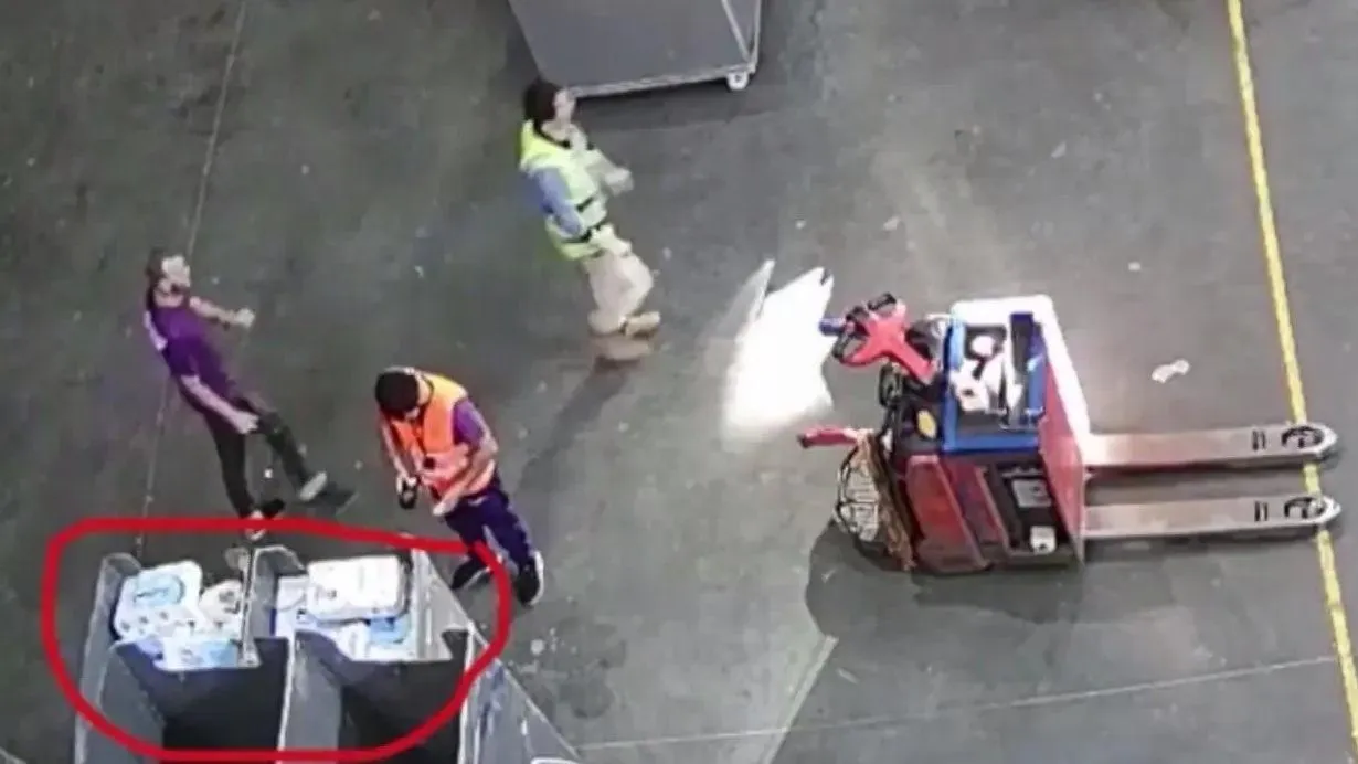 Скриншот из оперативного видео ГУ МВД России по Московской области