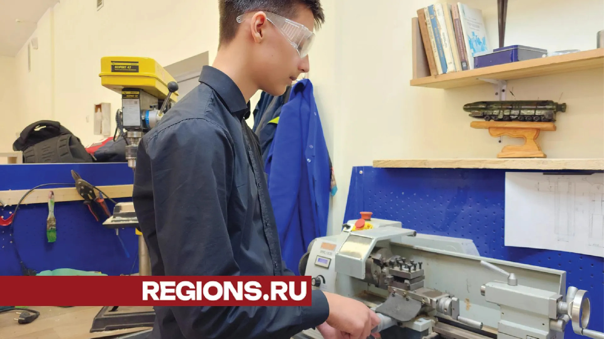 Ученик 8 «Е» класса Марк Шпетный/фото: Хавива Фонина, специальный корреспондент РИАМО