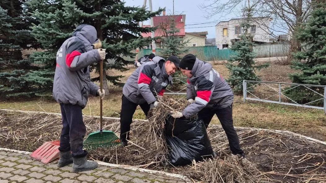 Более 500 человек поучаствовали в первых весенних субботниках в Красногорске