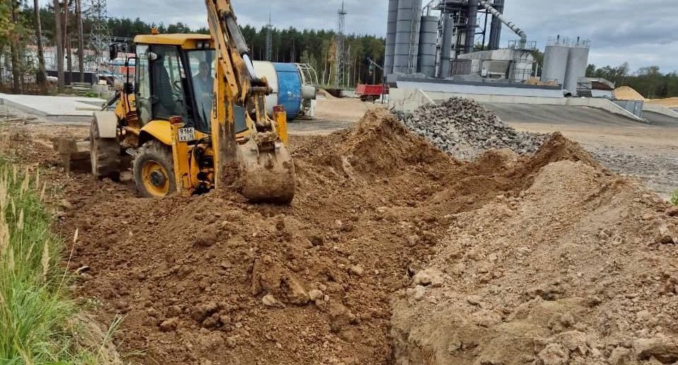 Улицу Гагарина реконструируют в Лобне
