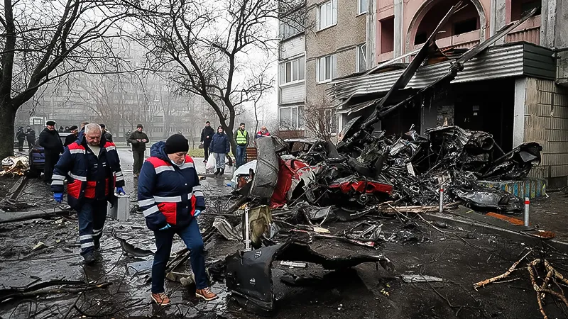 Крушение вертолета под Киевом могло быть «подставой»