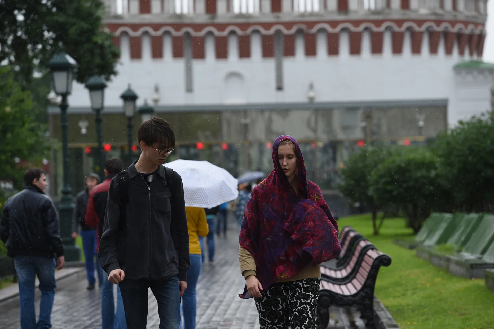 Дождь в Москве