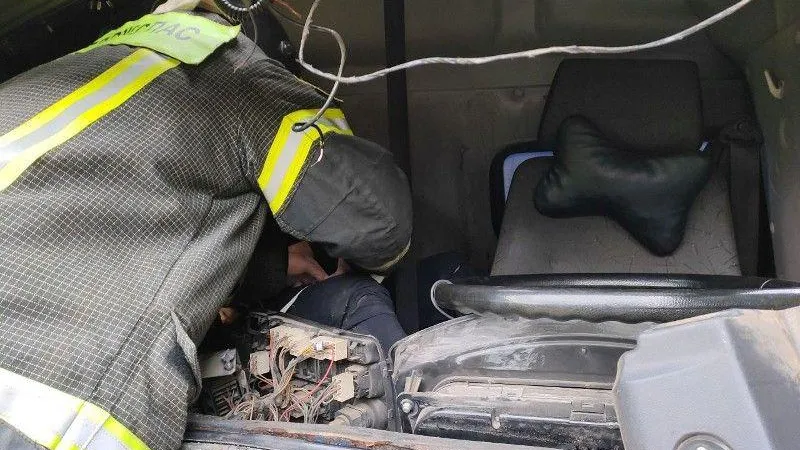 Мужчину, пострадавшего в ДТП, деблокировали в Солнечногорске