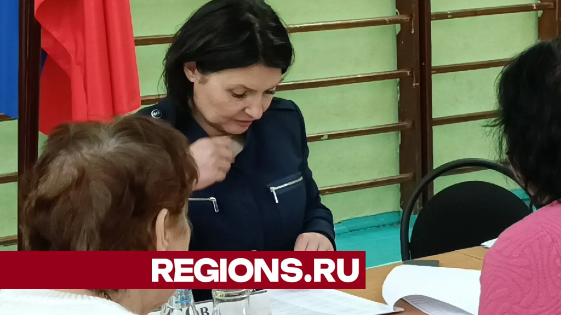 На выездной администрации в мкрн. Букино Фото: Екатерина Дятловская