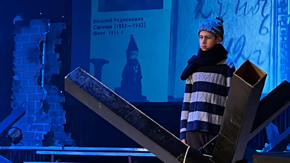 Блокадный Ленинград, спектакль «Стужа». Фото: REGIONS/Анна Тюрюмина