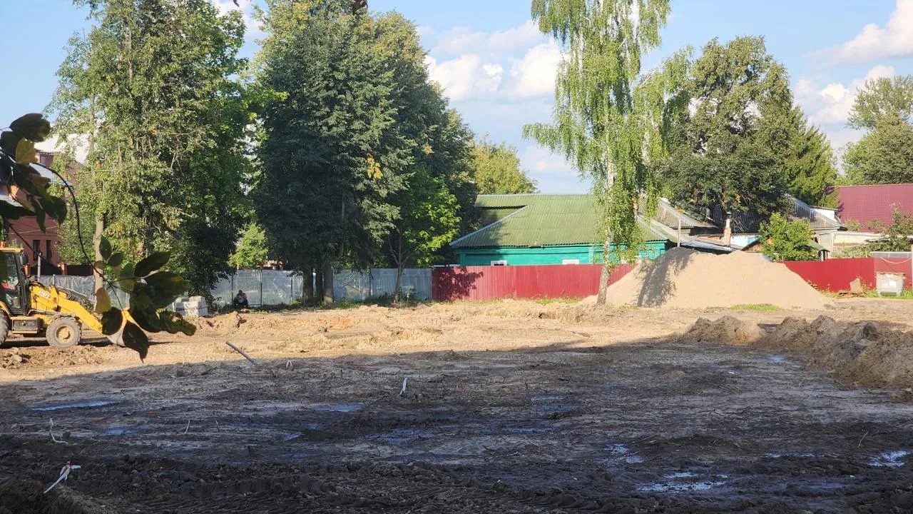 Уже к концу сентября в городе Куровское Орехово-Зуевского округа появится новый сквер