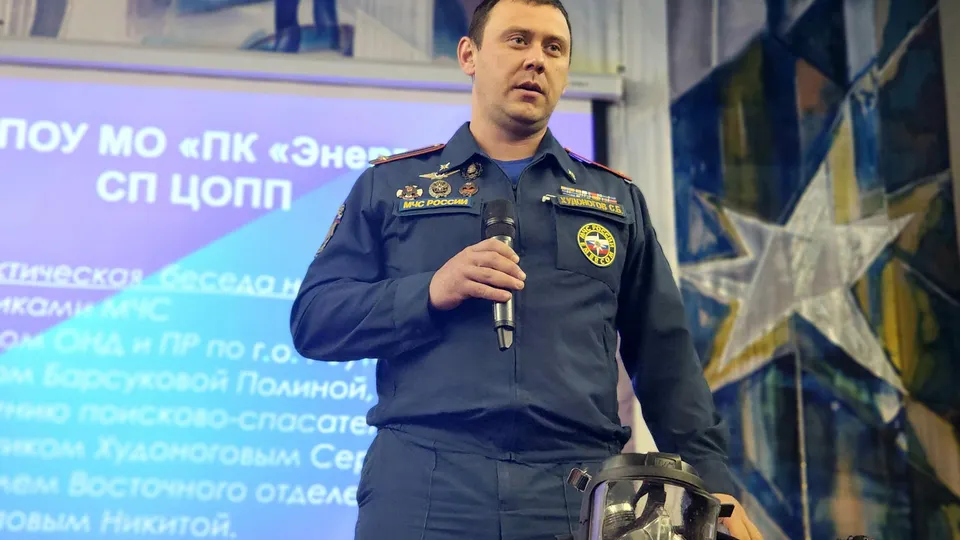 Замначальника специализированной части Сергей Худоногов. Фото: Мария Овчинникова