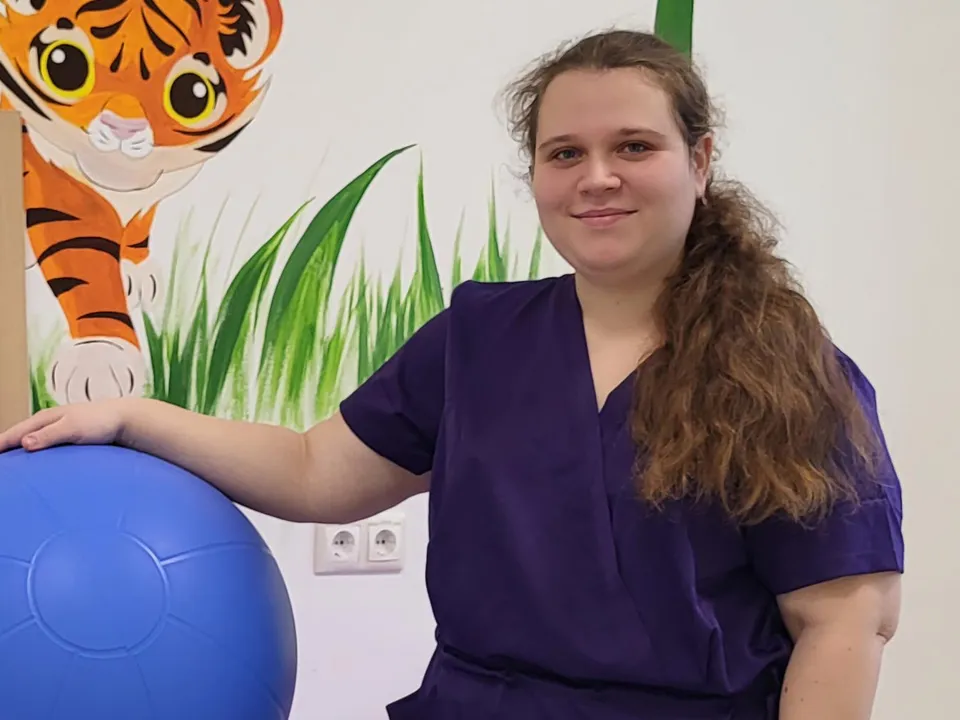 Детский массажист Ольга Кузнецова. Фото: пресс-служба Коломенского ПЦ