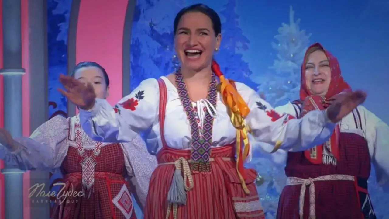 Кадр из видео телепрограммы «Поле Чудес»