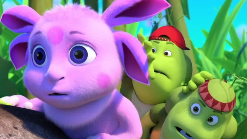 Кадр из анимационного фильма «Лунтик. Возвращение домой». Режиссер Константин Бронзит. 2024 год