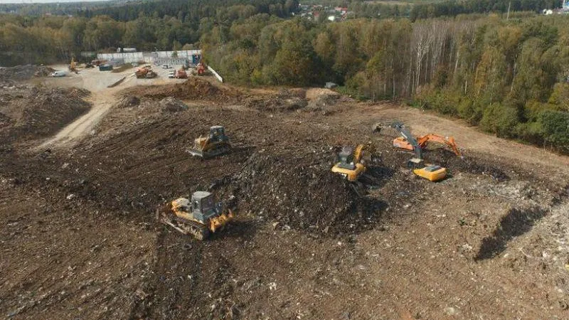 Основной этап рекультивации стартовал на полигоне «Кулаковский»