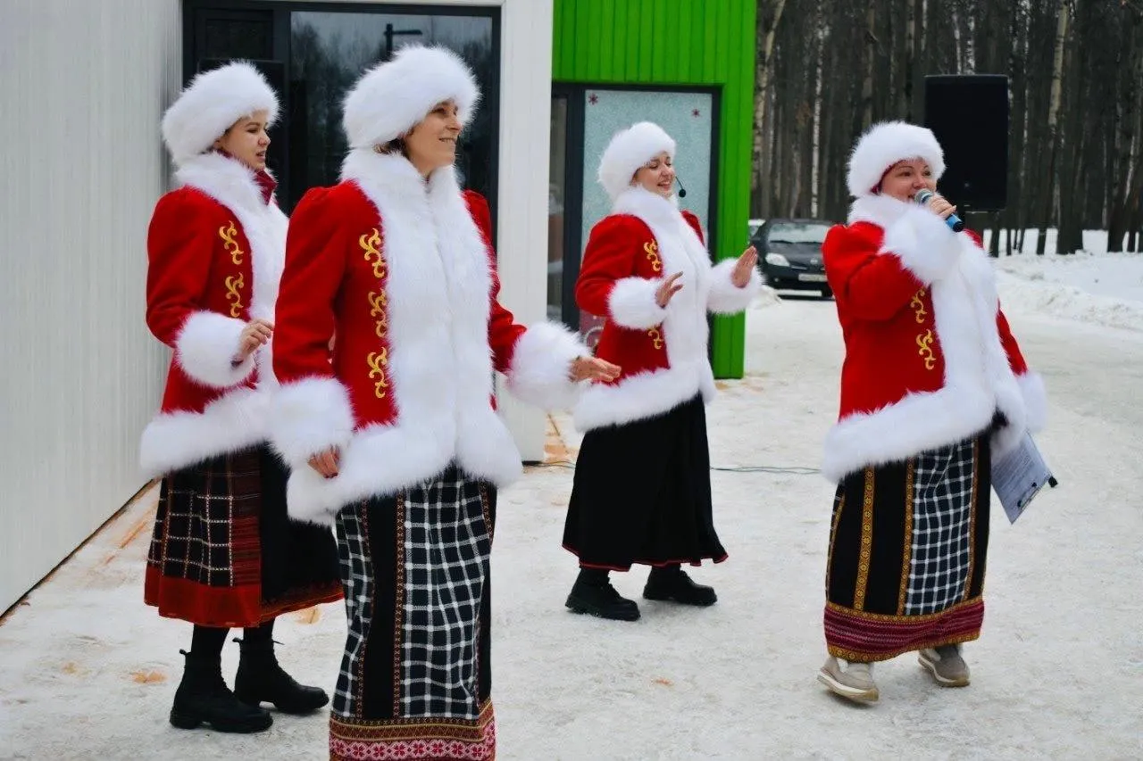 Зимний концерт в парке «Авангард». Фото: пресс-служба главы администрации г.о. Электросталь