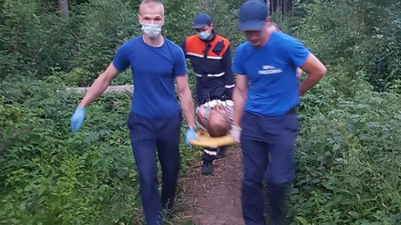 В лесу под Солнечногорском спасли истощённого мужчину