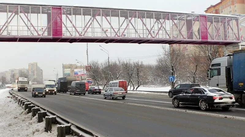 Новый надземный переход открылся на М-5 в Раменском районе