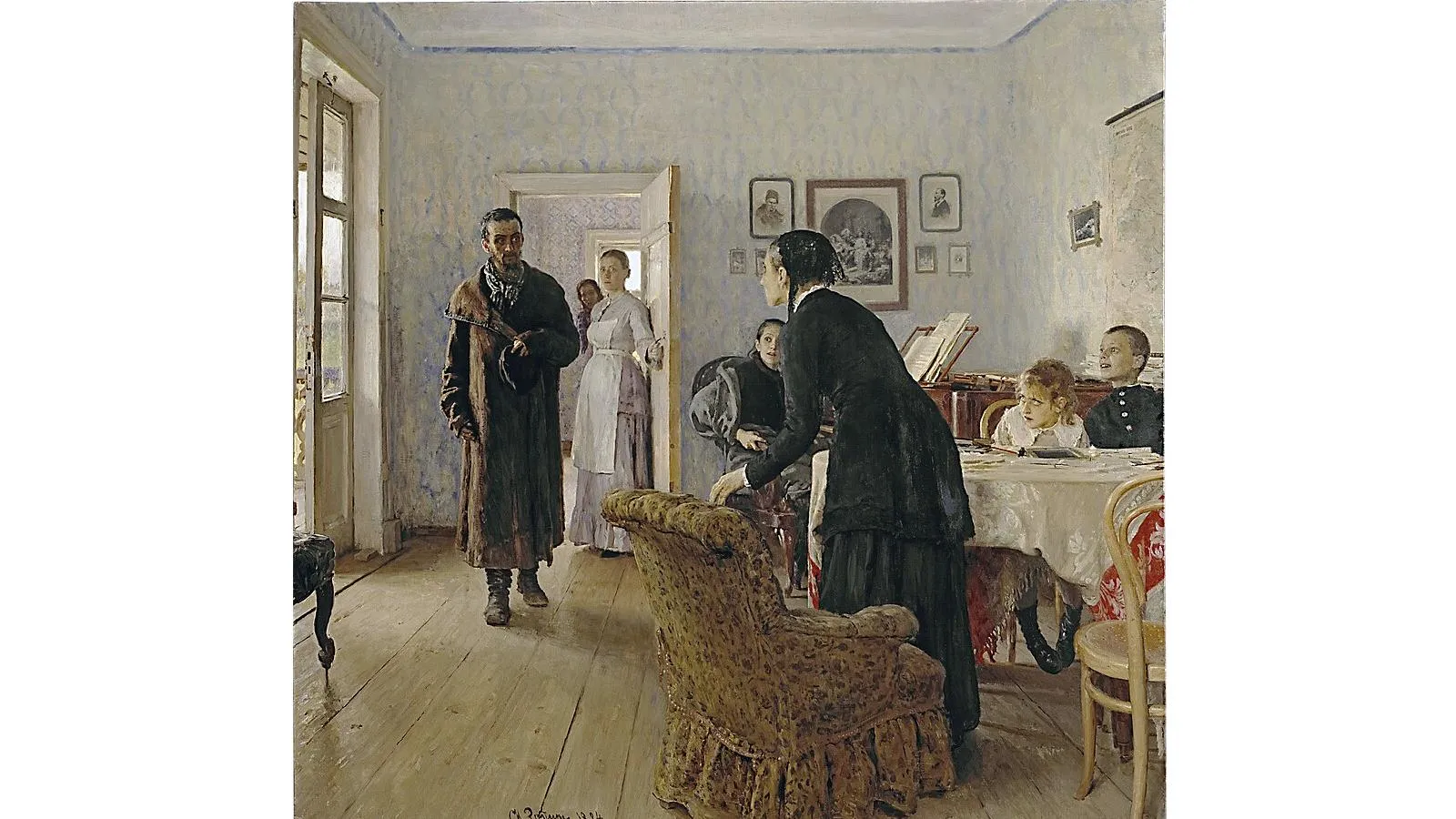 Илья Репин «Не ждали»