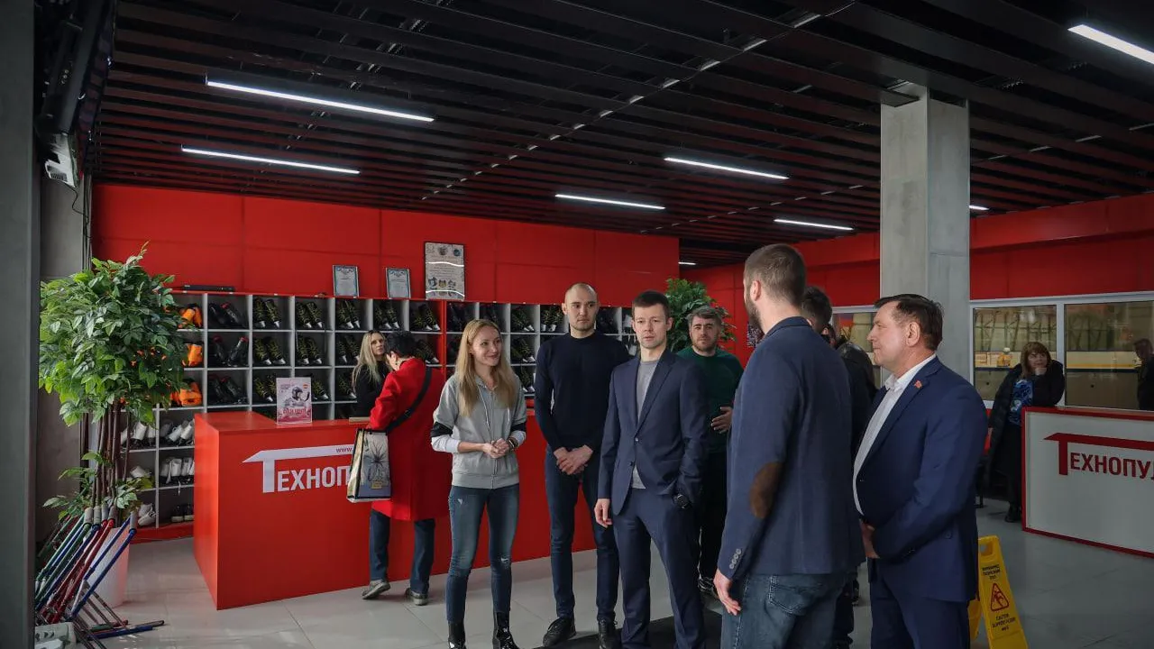 Спортивную школу планируют открыть на новой ледовой арене «Орион Технопул» в Балашихе