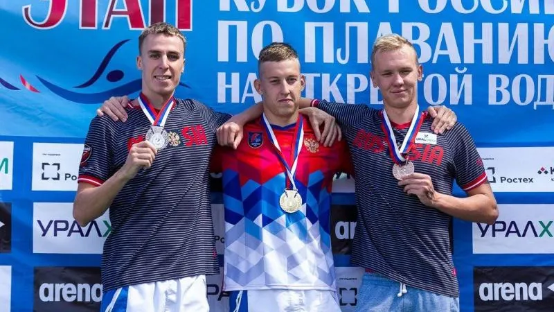 Подмосковный спортсмен взял серебро I этапа Кубка России по плаванию на открытой воде