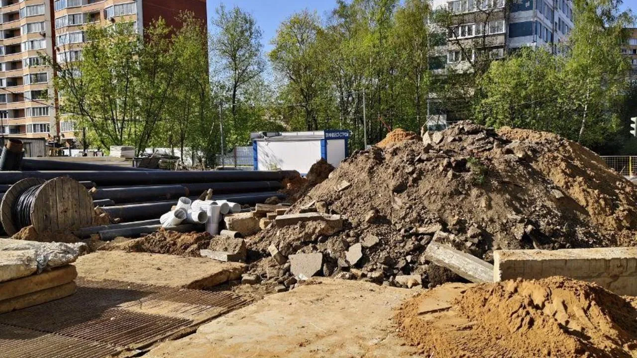 В Мытищах завершили демонтаж аварийного жилого дома