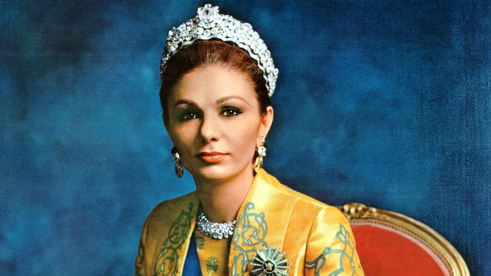 Портрет Фарах Пехлеви, 1973 год