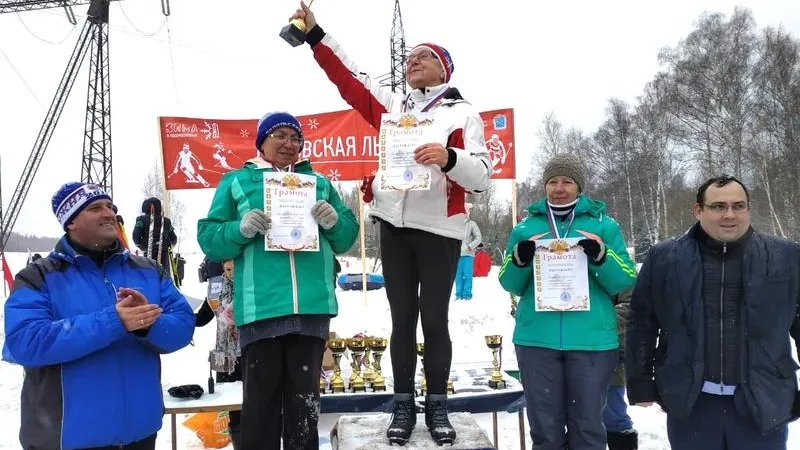 В 85 встану на лыжи опять: пенсионерка из Подмосковья едет покорять «Лыжню России»