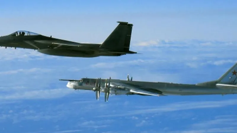 Американские боевые самолеты пролетели над Корейским полуостровом