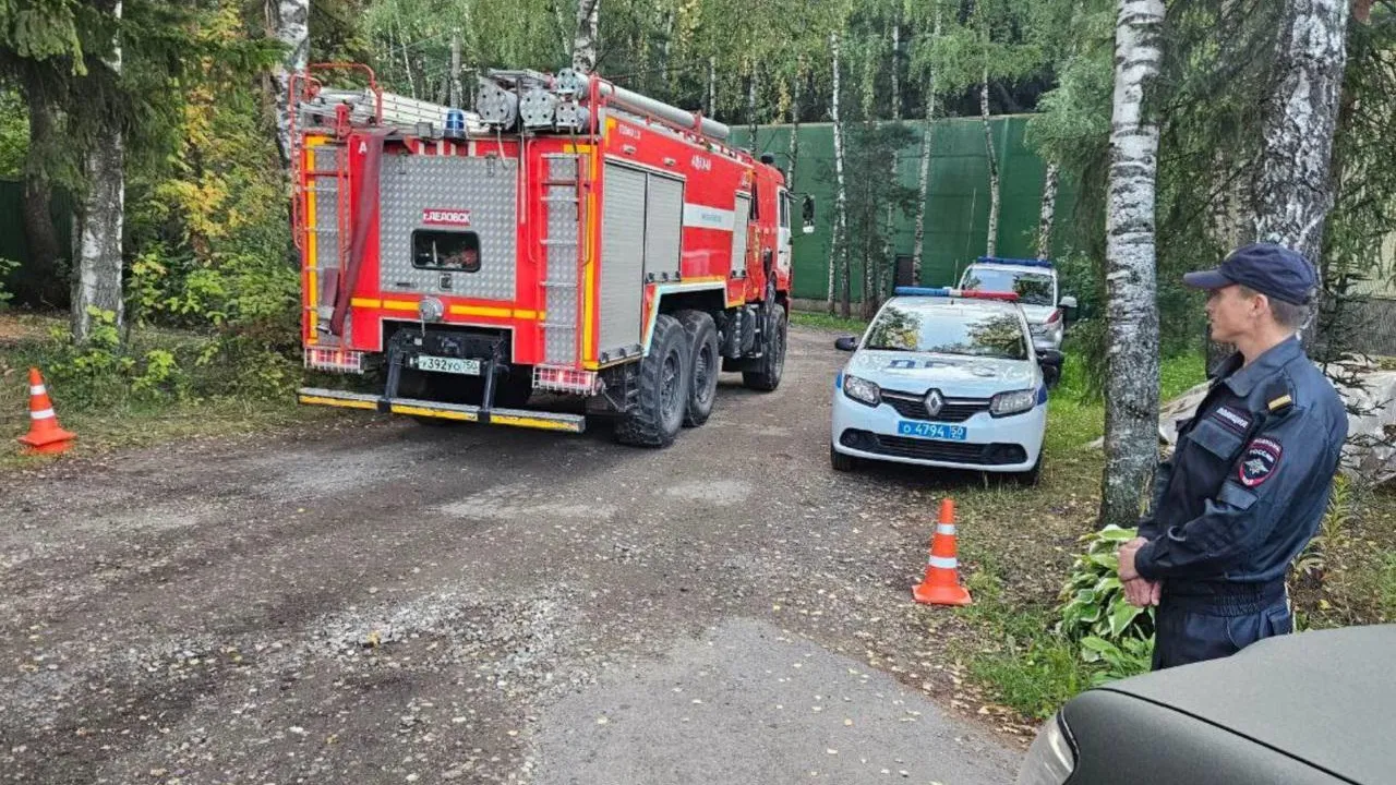 Пострадавших в результате уничтожения беспилотника в небе над Истрой нет