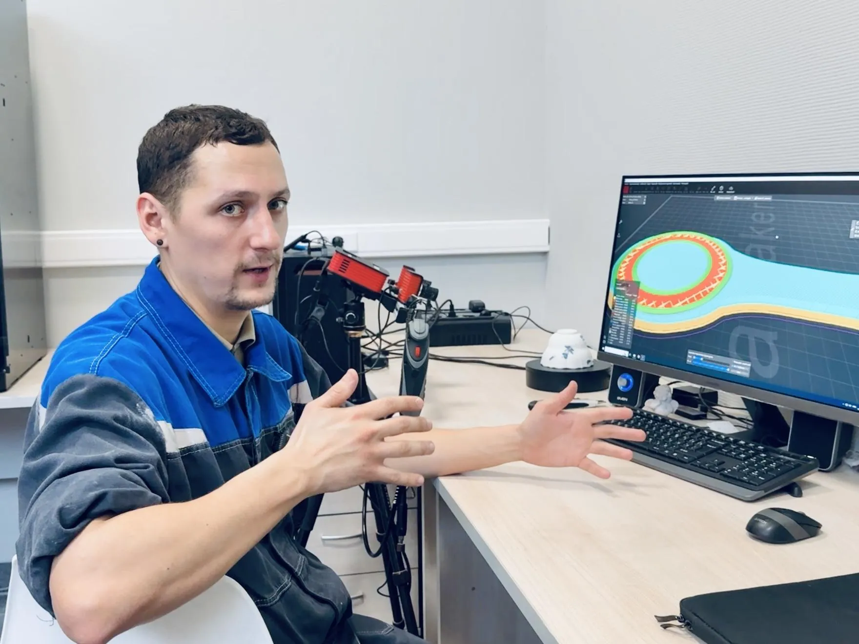 Фото: Ольга Стаферова/3D-моделлер Артем Жидков