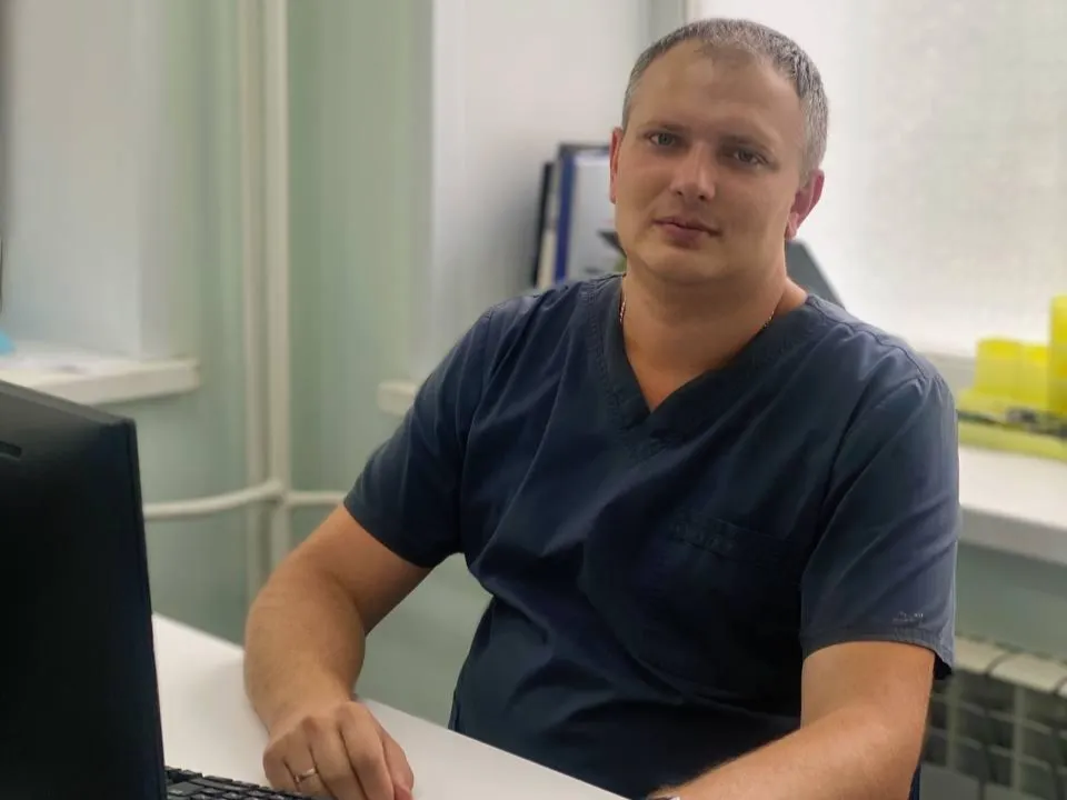 Травматолог Зарайской больницы Максим Родин. Фото: пресс-служба Зарайской больницы