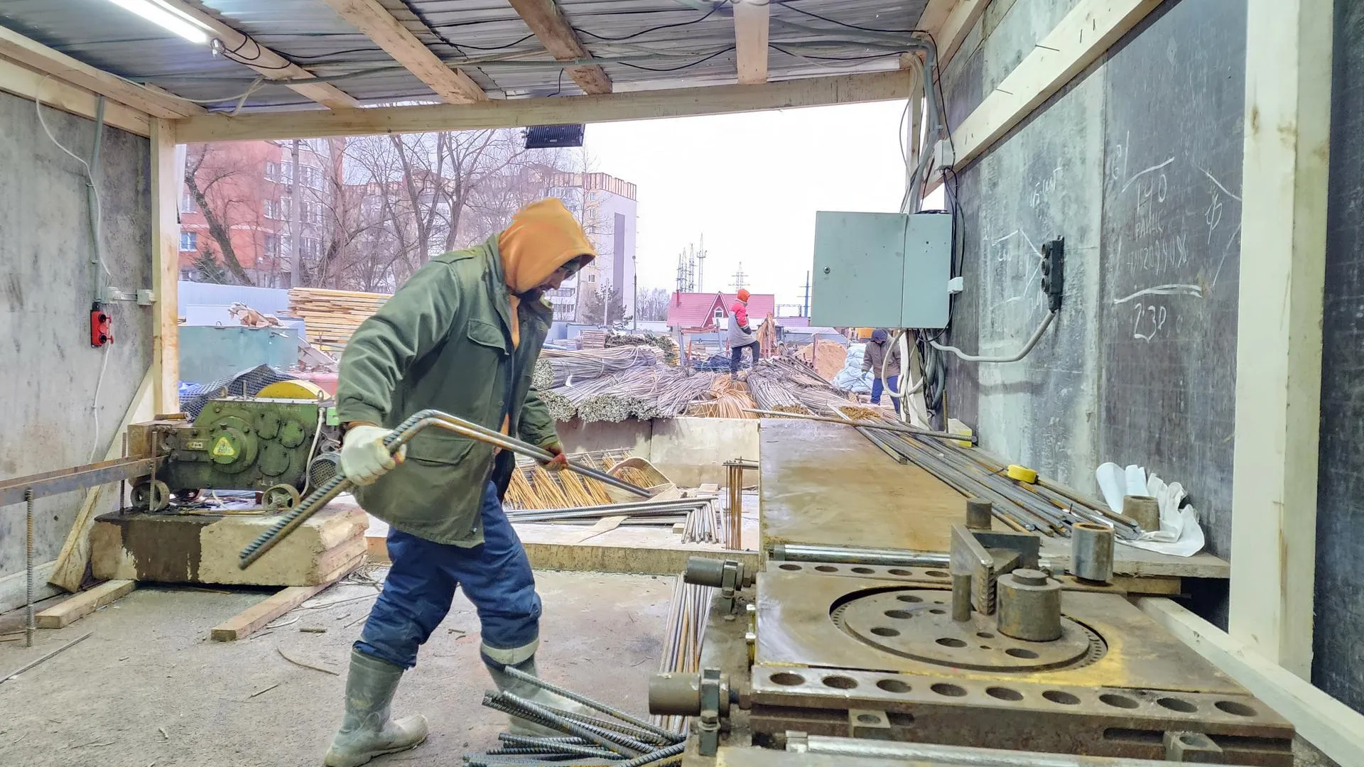 В Чехове строители приступили к устройству фундамента новой школы