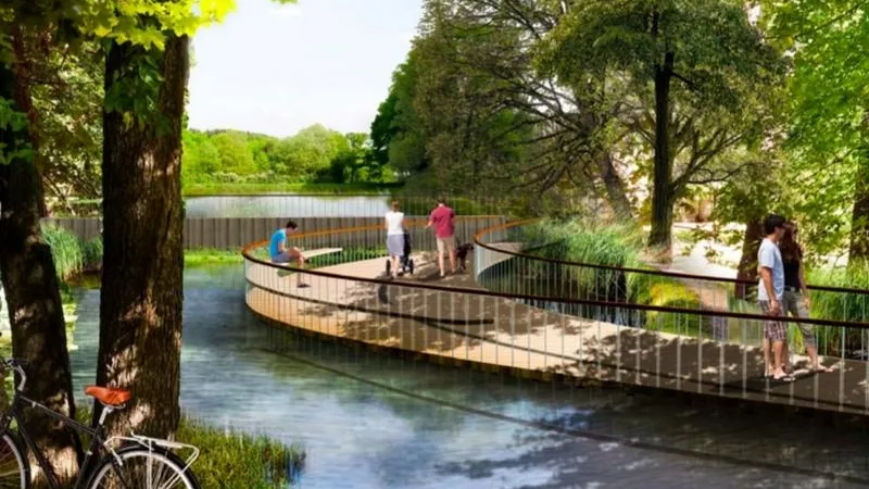 Пять благоустроенных набережных появится в этом году в Подмосковье