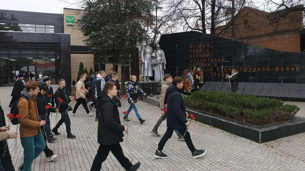 Урок мужества провели для студентов Красногорского колледжа