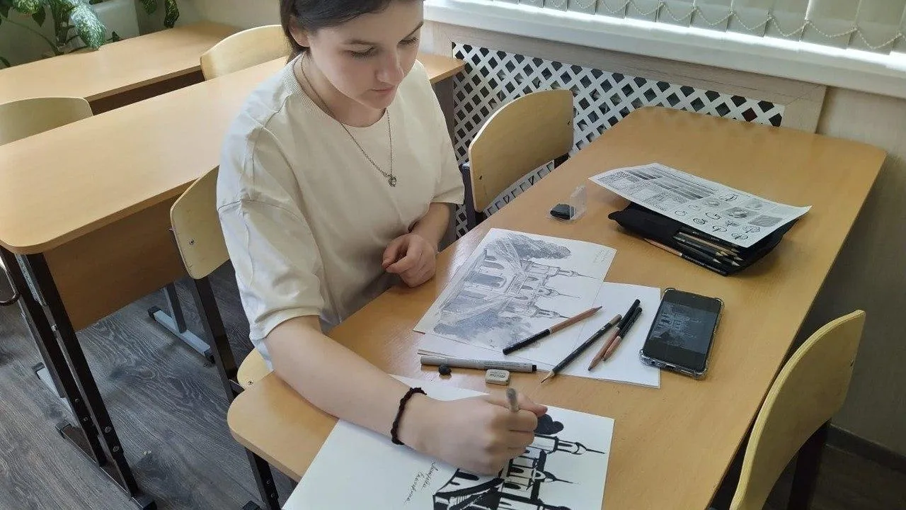 Победитель отбора — Лазарева Екатерина, 15 лет, ИЗО, ДШИ поселка Ильинский, Раменский район