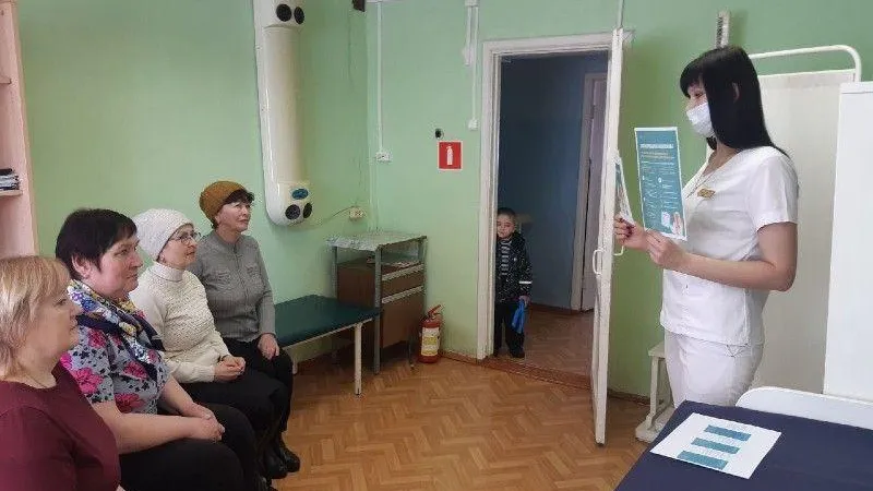 В ФАПе Хорошовский прошла встреча с жителями