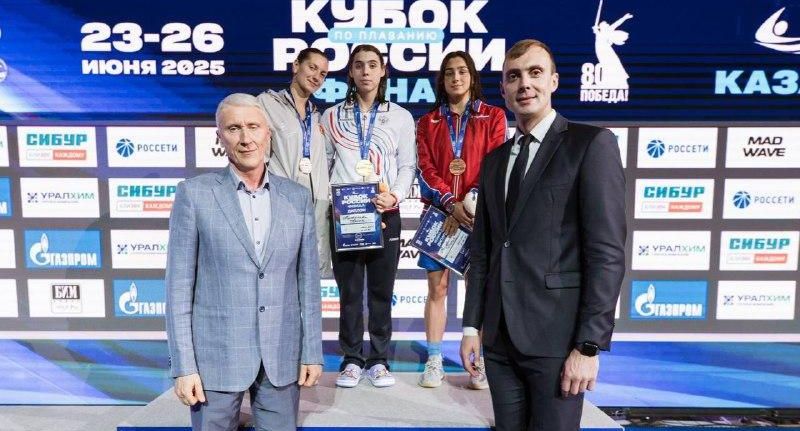 Подмосковные пловцы выиграли 2 медали в финале Кубка России