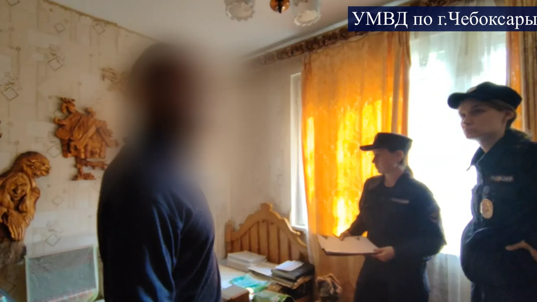 кадр из видео МВД по Чувашской Республике