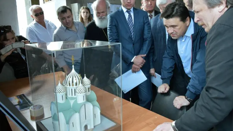 Первые службы в строящемся в Красногорске храме проведут в 2016 году 