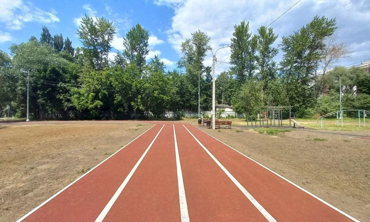 Электросталь, пришкольный стадион у школы №1. Фото: Олег Книжник