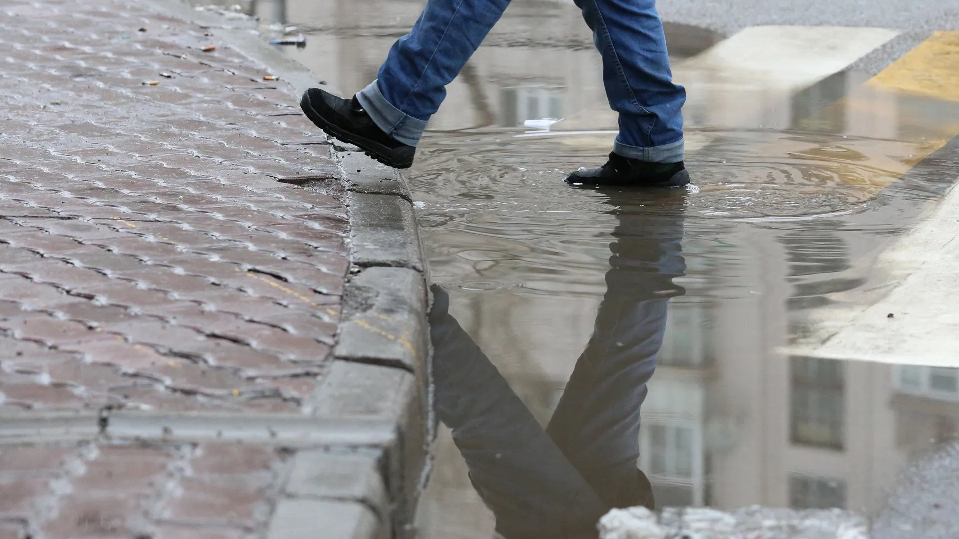 Теплая погода в Москве