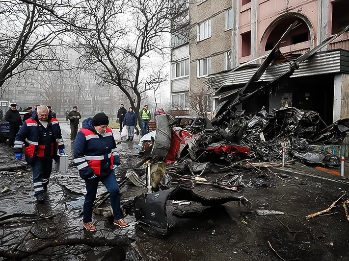 Крушение вертолета под Киевом могло быть «подставой»